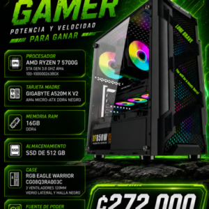 Computadora Ryzen 7 5700G