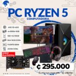 PC Ryzen 5 + video 6500xt