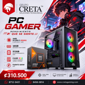 Computadora Ryzen 5 8500G