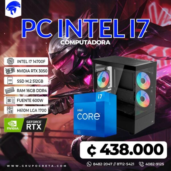PC Intel Core i7 Creta Gaming