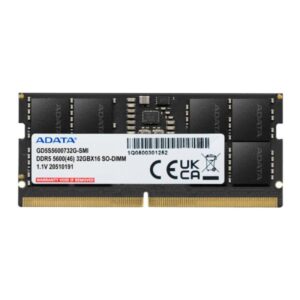 MEMORIA RAM LAPTOP 32GB ADATA GOLD DDR5 5600MHZ GD5S5600732G-SMI