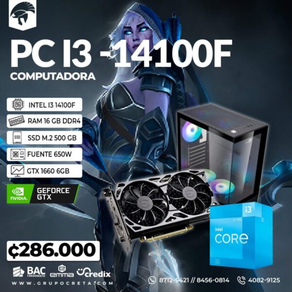 i3 14100F Creta Gaming