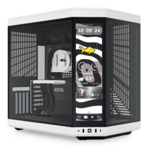 CASE HYTE Y70 TOUCH INFINITE TORRE MEDIA VIDRIO TEMPLADO CON PANTALLA TÁCTIL 14.9" GEN 3 CS-HYTE-Y70TTI-WB