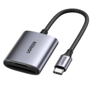 LECTOR DE TARJETAS 2 EN 1 UGREEN CM401 SD/TF USB-C 5GBPS 80888