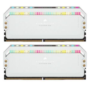 MEMORIA RAM PC 32GB (2 X 16GB) CORSAIR DOMINATOR RGB DDR5 5200MHZ CL40 CMT32GX5M2B5200C40W