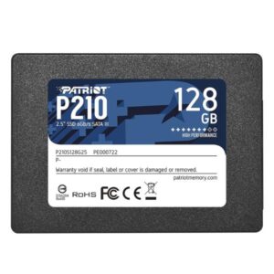 HD INTERNO 128GB 2.5 SOLIDO PATRIOT P210 P210S128G25