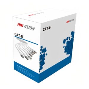 CABLE UTP CAT 6 WHITE USO RED ES Y CCTVCM 23AWG UL HIKVISION X 305 MTS 100% COBRE DS-1LN6-UE-W(O-STD) 307400070
