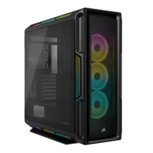 CASE GAMING  CORSAIR iCUE 5000T ATX RGB TEMPERED  GLASS MID TOWER SMART BLACK CC-9011230-WW