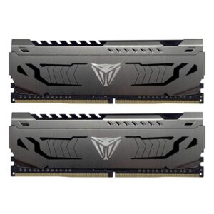 MEMORIA PC 8GB DDR4 3200MHZ PATRIOT ( 2 x 4) CL16 VIPER 4 STEEL HS  DUAL KIT PVS48G320C6K V4S