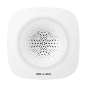 SIRENA INTERNA INAMBRICA HIKVISION 90~110dB. 1600m RF distance. 433Mhz DS-PS1-I-WB 302401725