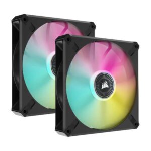 ABANICO CORSAIR ML140 LED KIT 2 BLACK ELITE MAGNETIC LEVITATION CO-9050115-WW