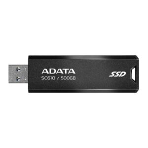 HD EXTERNO 500GB 3.2 SOLIDO ADATA BLACK/RED  SC610-500GB-CBK/RD