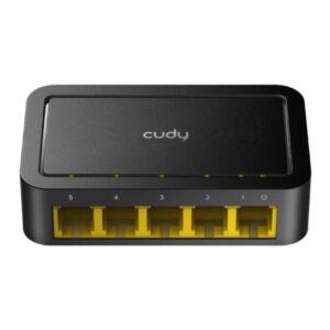 SWITCH  CUDY FS105D 3.0 5 PUERTOS RJ45 10/100 MBPS  NO ADMINISTRABLE
