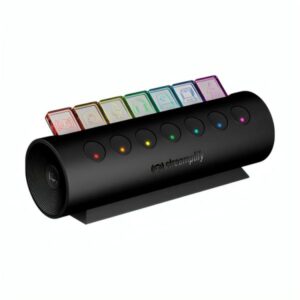 CONTROLADOR HUB 7 PUERTOS USB,TECLADO,MOUSE,WEBCAM,DISPOSITIVO DE CARGA 7-RGB-US-F-BK SPUH-HC71257.11