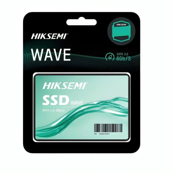 HD INTERNO SÓLIDO 256GB HIKSEMI WAVE(S) 2.5" SATA III 530MB/S / 400MB/S HS-SSD-WAVE(S) 256G