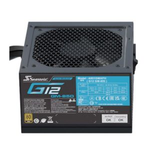 FUENTE DE PODER SEASONIC 850W 80+GOLD SEMI-MODULAR  G12GM-850 A851GMAFH