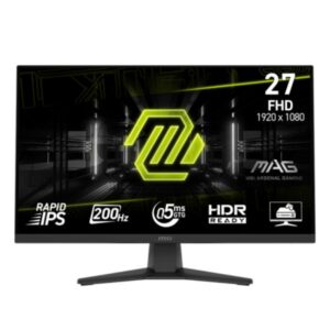 MONITOR  MSI MAG 272F 27"  PLANO 1920 X 1080  200HZ  AMD FREESYNC  HDMI Y DP  9S6-3CE51T-002