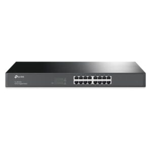 SWITCH TP LINK 16 PUERTOS 110/220V 19" TL-SG1016