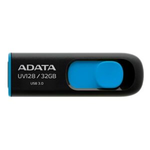 MEMORIA USB 3.2 32GB ADATA BLACK+BLUE AUV128-32G-RBE