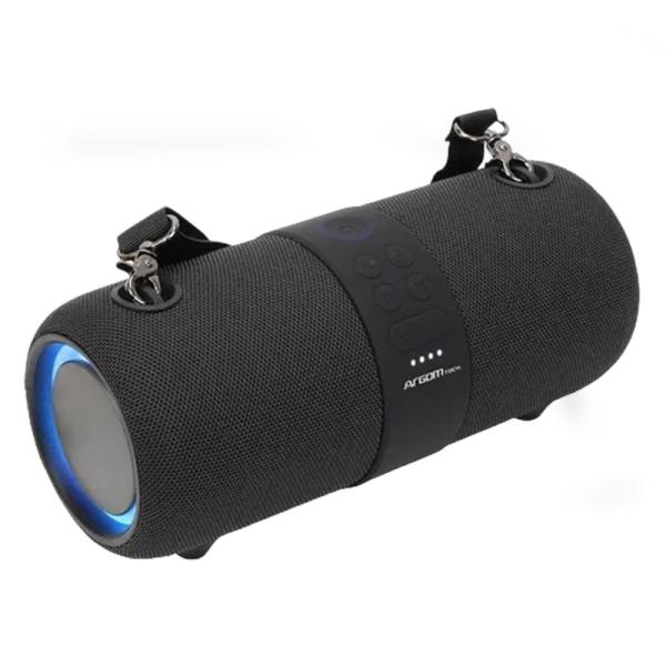 PARLANTE RGB ARGOM RADYON X40 BLUETOOTH A PRUEBA DE AGUA ARG-SP-3140BK NEGRO