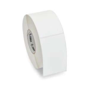 ROLLO DE ETIQUETAS ZEBRA PAPEL 2" X 1" NUCLEO 1" TRANSFERENCIA TERMICA Z-PERFORM 2000T 6 ROLLOS/CARTON 10005850