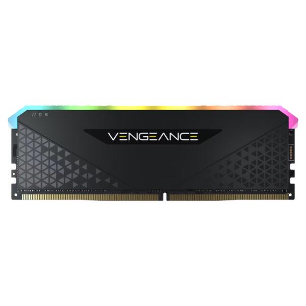 MEMORIA RAM PC-16GB-CORSAIR-CMG16GX4M1E3200C16-DDR4-3200 MHZ-CL16-1.35 V-RGB RS. XMP 2.0. DISIPADOR ALUMINIO-DIMM 288 PINES