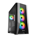 CASE GAMING RGB SHARKOON TG7M  MID TOWER VENTILADORES 4 DE 120MM CON VIDRIO LATERAL Y MALLA FRONTAL4044951035069