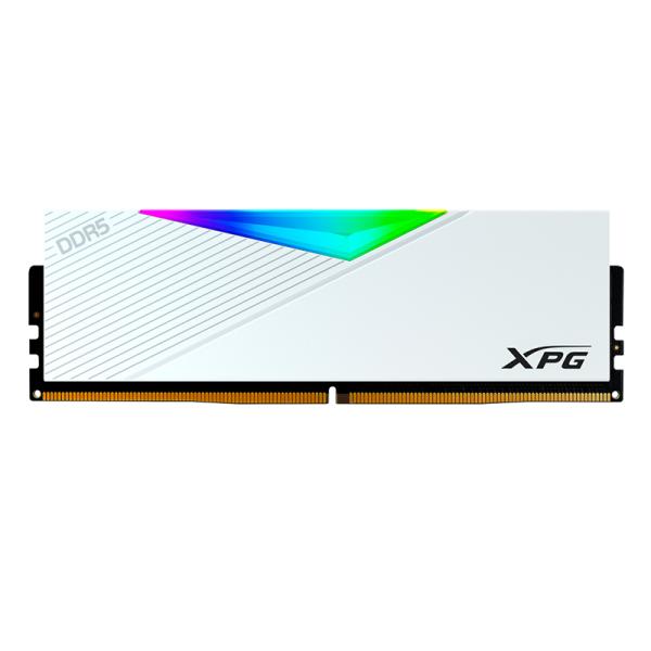 MEMORIA RAM PC RGB 16GB XPG LANCER AX5U5200C3816G CLARWH DDR5 5200 MHZ CL38 1.25 V DIMM 288 PINES BLANCO