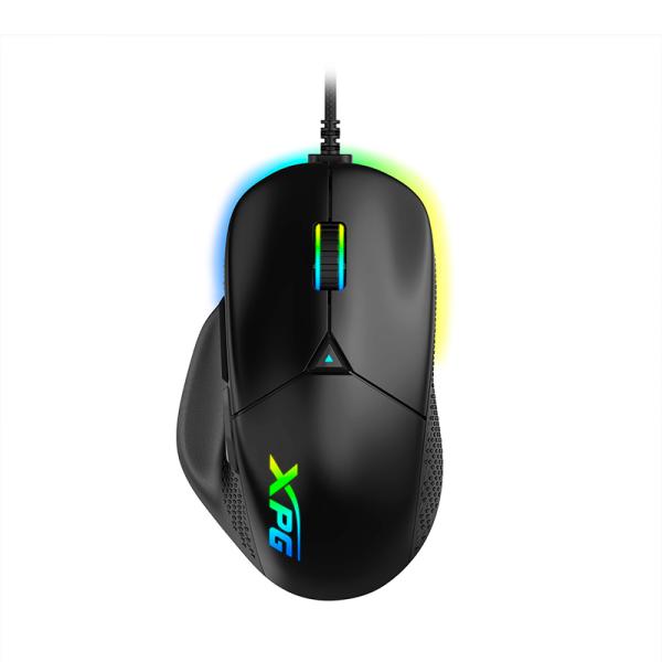 MOUSE GAMING RGB XPG ALPHA ALÁMBRICO USB 16000 DPI ALPHA-BKCWW NEGRO