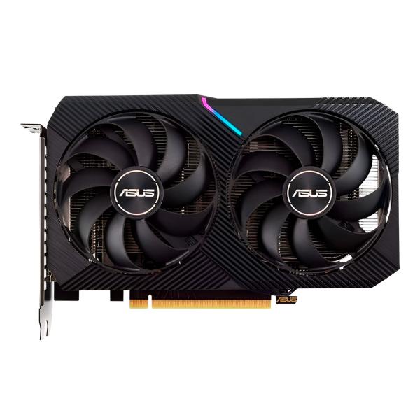 TARJETA DE VIDEO ASUS DUAL GEFORCE RTX 3050 V2 OC EDITION 8GB GDDR6 1852 MHZ 90YV0GH6-M0AA00 NEGRO