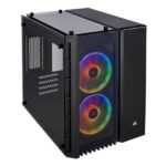 CASE GAMING RGB CORSAIR CRYSTAL SERIES 280X MINI TOWER VENTILADORES 2 DE 120MM CON VIDRIO LATERAL Y MALLA FRONTAL CC-9011135-WW