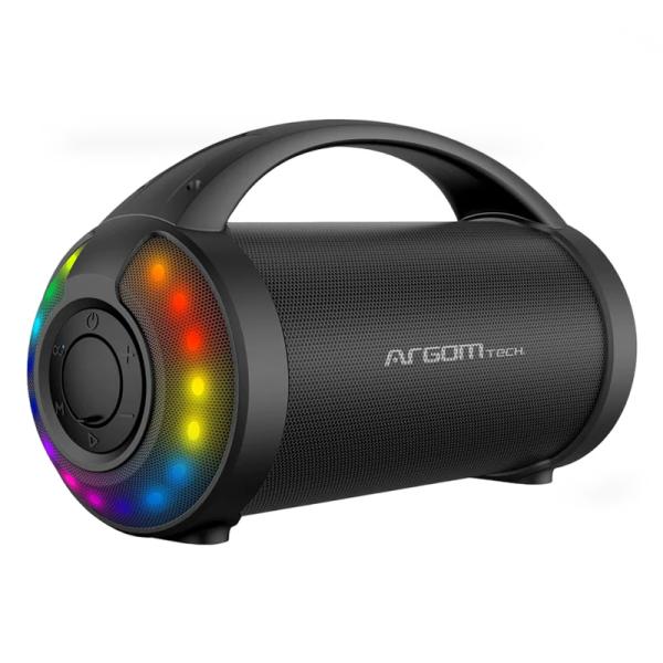 PARLANTE RGB ARGOM RAYDON BEATS BLUETOOTH ARG-SP-3116BK NEGRO