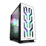 CASE GAMING RGB SHARKOON ELITE SHARK CA300T FULL TOWER VENTILADORES 4 DE 120MM CON VIDRIO FRONTAL Y MALLA SUPERIOR 4044951030415