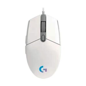 MOUSE GAMING RGB LOGITECH G203 LIGHTSYNC ALÁMBRICO USB 8000 DPI 910-005791