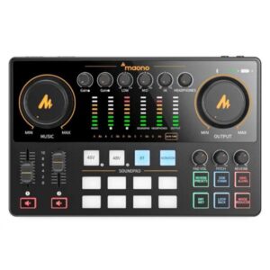 INTERFASE DE AUDIO MAONO E2 GEN2 INALAMBRICO BLUETOOTH Y AUX-IN