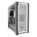 CASE GAMING CORSAIR 5000D AIRFLOW MID TOWER VENTILADORES 2 DE 120MM CON VIDRIO LATERAL Y MALLA FRONTAL CC-9011211-WW BLANCO