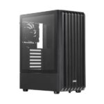 CASE GAMING ADATA XPG VALOR STORM MID TOWER SIN VENTILACIÓN INCLUIDA CON VIDRIO LATERAL Y MALLA FRONTAL VALORSTORMMTWOF-BKCWW NEGRO