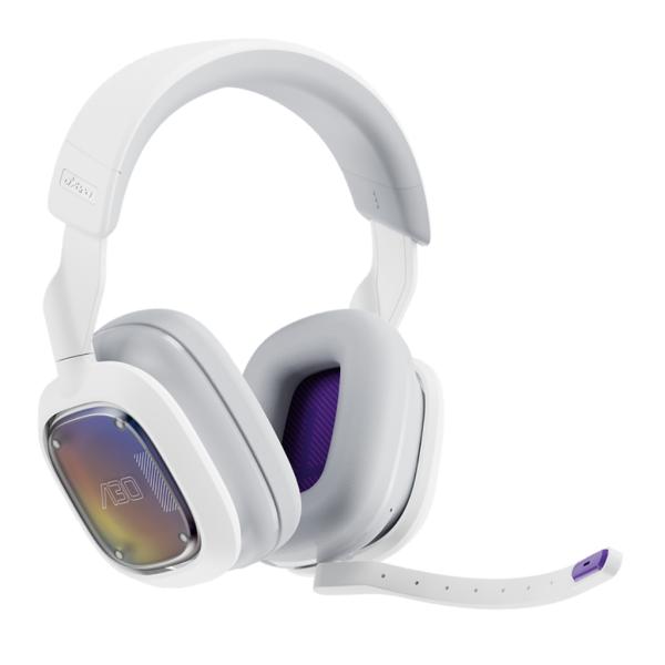 HEADSET GAMING LOGITECH A30 INALÁMBRICO 2.4 GHZ 939-001985 BLANCO / MORADO