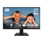 MONITOR 27" MSI PRO MP275Q 2560 X 1440 FHD 100HZ 1MS EYESERGO HDMI DISPLAY PORT PLANO NEGRO 9S6-3PC3CM-025