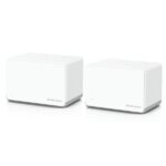 SISTEMA WIFI MERCUSYS HALO H70X(2-pack) DOBLE BANDA 1800 MBPS 3 PUERTOS GIGABIT