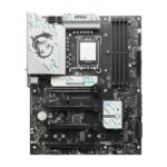 TARJETA MADRE MSI B860 GAMING PLUS WIFI LGA1851 ATX DDR5 911-7E41-003 NEGRO / BLANCO