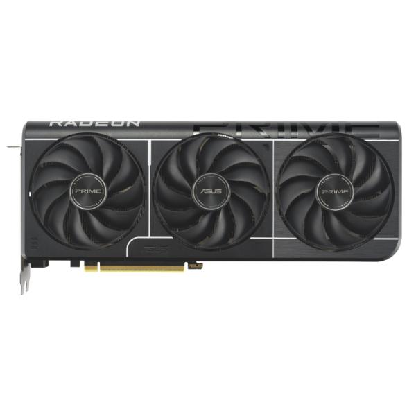 TARJETA DE VIDEO ASUS PRIME-RX9060XT-O8G RADEON RX 9060 XT 8GB GDDR6 2760 MHZ 90YV0MI0-M0AA00 GRIS OSCURO