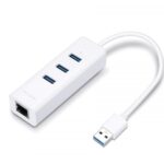 HUB TP LINK USB 3.0 3 PUERTO HUB & GIGABIT ETHERNET UE330