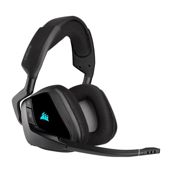 HEADSET GAMING RGB CORSAIR VOID ELITE INALÁMBRICO 2.4 GHZ CA-9011201-NA NEGRO