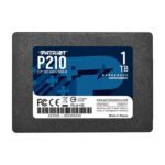 HD INTERNO SOLIDO 1TB PATRIOT P210 2.5 PULG SATA III 520MB/S / 430MB/S P210S1TB25 NEGRO