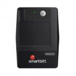 UPS SMARTBITT SBNB800 800VA 420W UPS LINEA INTERACTIVA 120VAC 6 TOMAS NEGRO