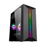 CASE GAMING RGB EAGLE WARRIOR CM16KTRA001C MICRO ATX PANEL LATERAL ACRILICO USB 2+ AUDIO +U3 H350 RGB STRIP