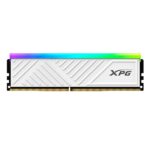 MEMORIA RAM PC 16GB ADATA XPG AX4U320016G16A SWHD35G DDR4 3200 MHZ CL16 1.35 V GAMMIX D35 WHITE. DISIPADOR BAJO PERFIL. XMP 2.0 DIMM 288 PINES