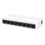 SWITCH HIKVISION DS-3E0108D-E (O-STD)/US 8 PUERTOS FAST ETHERNET 10/100 MBPS NO ADMINISTRABLE 301802627 BLANCO