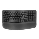 TECLADO LOGITECH ERGO WAVE KEYS INALÁMBRICO BLUETOOTH ESPAÑOL 920-012278 NEGRO